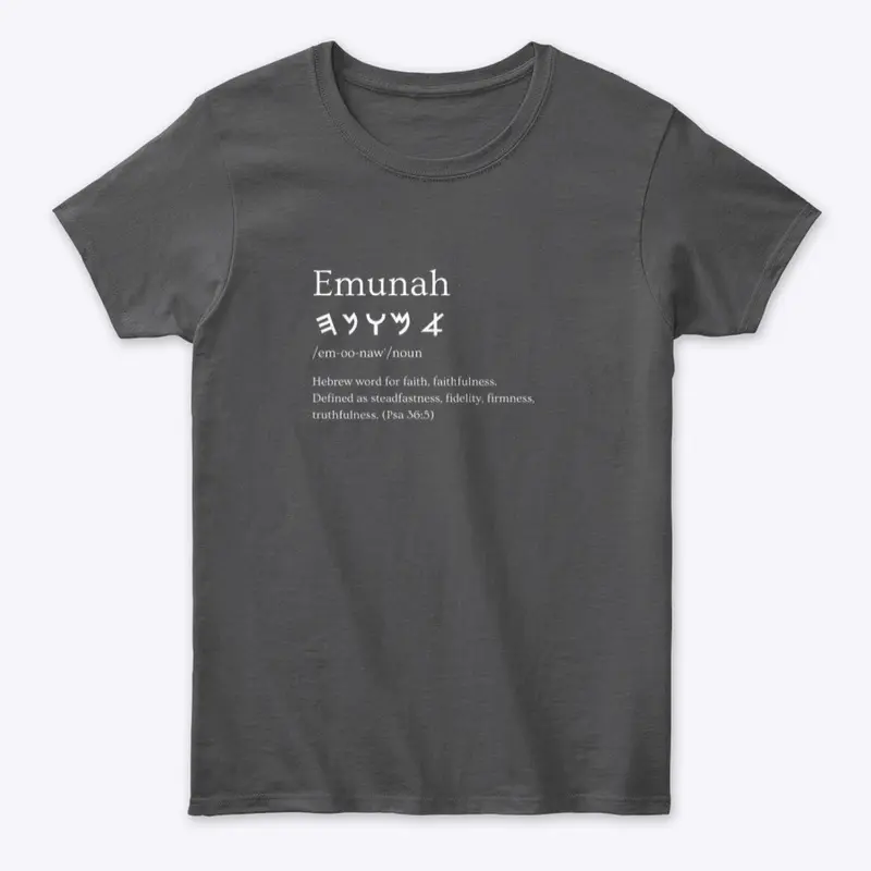 Divine Definitions: Emunah