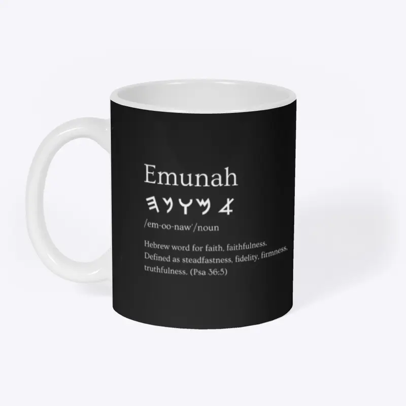 Divine Definitions: Emunah